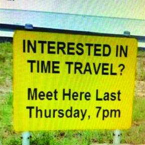 Interested In Time Travel